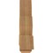 Ekena Millwork Kennewick Rough Sawn Timber Gable Bracket, Western Red Cedar, 36"W x 24"H x 6"D x 6"F, 16/12 Pitch GBW036X24X0606KEN00RWR - alternate 5